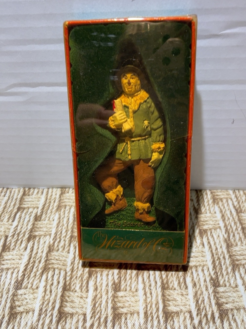 Vintage 2000 Kurt Adler Wizard of Oz Scarecrow Christmas Ornament W6995 Box